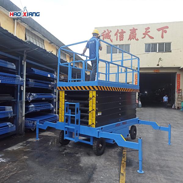 Push Button Operated Electric Lifing Table with 60V/1.2kw Motor