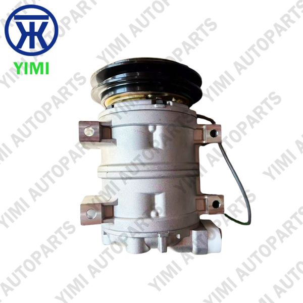 Gear-Driven Air Compressor Assembly with Cast Iron Cylinder for ISUZU 700P 4HK1 Engine 130-145 psi