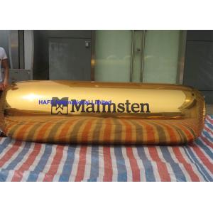 Сусальное золото украшения спорт Олимпийских Игр раздувает раздувные 2.5м*0.8м