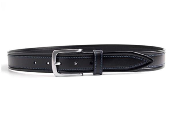 Cowhide 3.5cm Mens Leather Dress Belt Customized Color