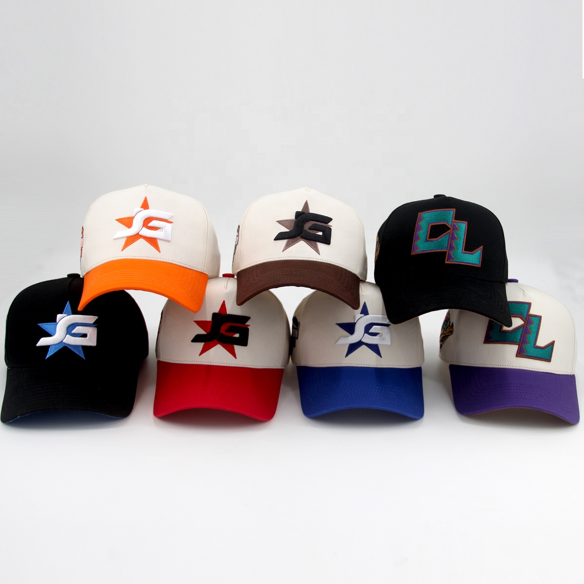 Customized Embroidery Logo Custom Baseball Cap For Unisex Women Man