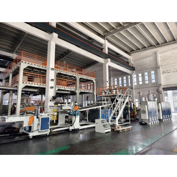 PC ABS Luggage Sheet Extrusion Machine 300-400kgs/Hr