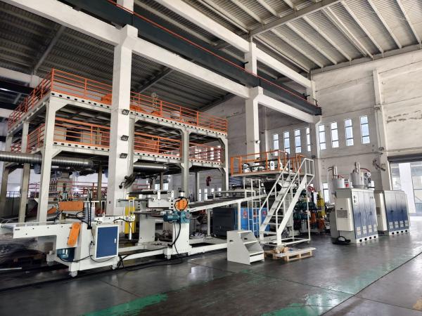 PC ABS Luggage Sheet Extrusion Machine 300-400kgs/Hr