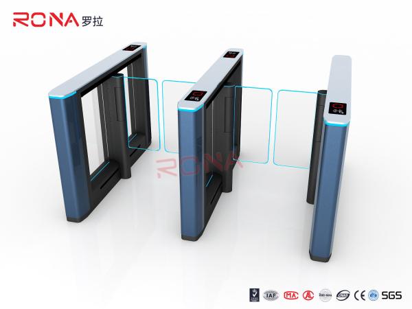 304 Stainless Steel Turnstile Barrier Gate with Automatic Speed and RFID Security Systems