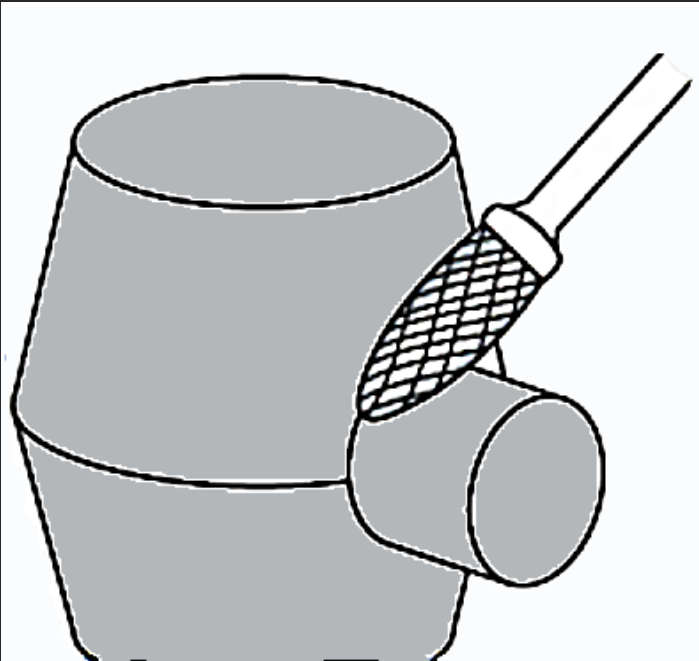 SH-5ZM Carbide Rotary Burr - Double Cut for Metal and Casting Processing