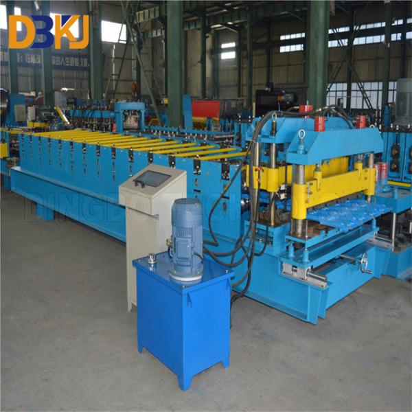 18 Stations Roof Panel Roll Forming Machine Glazed Sheet Roll Forming Machine 5.5Kw