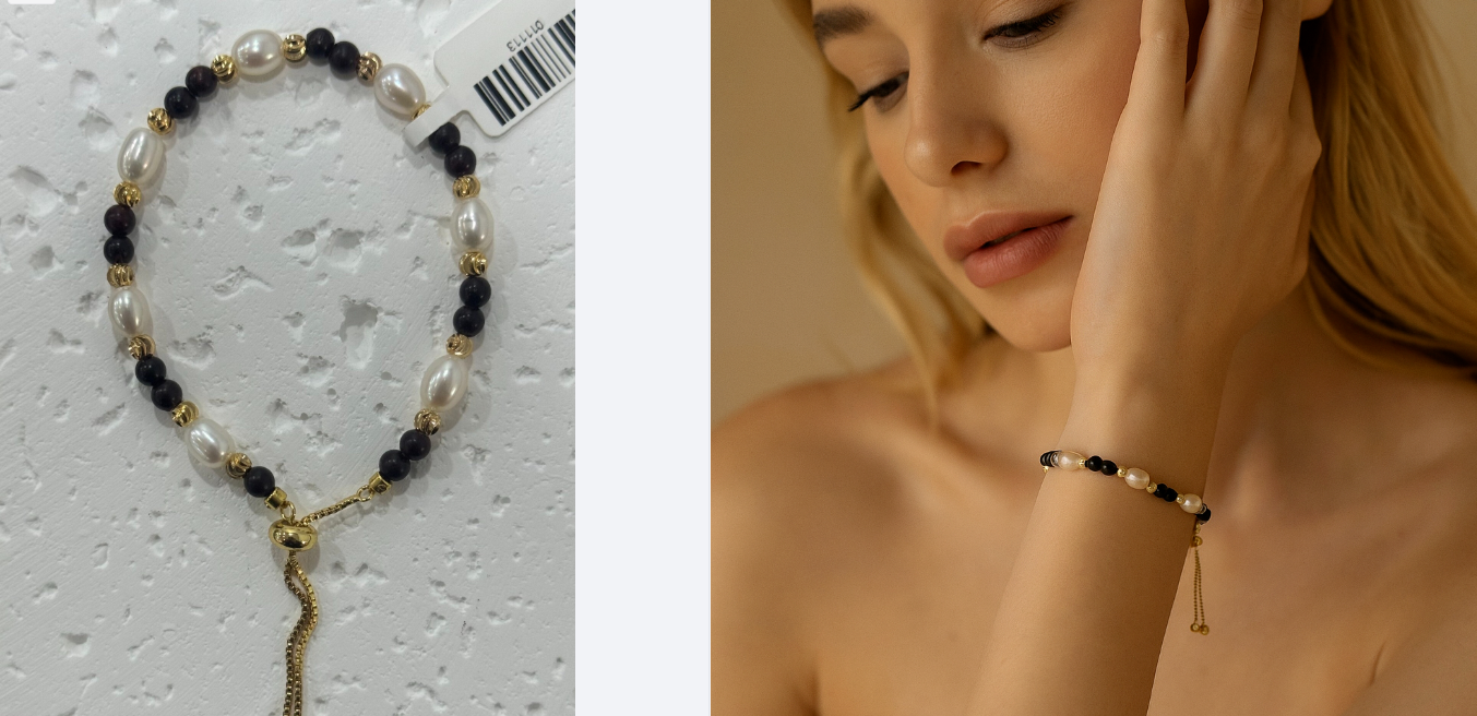 Bracelet ajustable conçu pour la facilité d'utilisation et un aspect élégant, parfait pour développer l'inventaire dans les entreprises d'accessoires