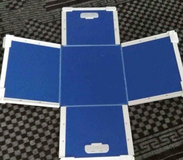 Reusable Plastic Shipping Box Customized Plastic Moving Totes UV Resistant