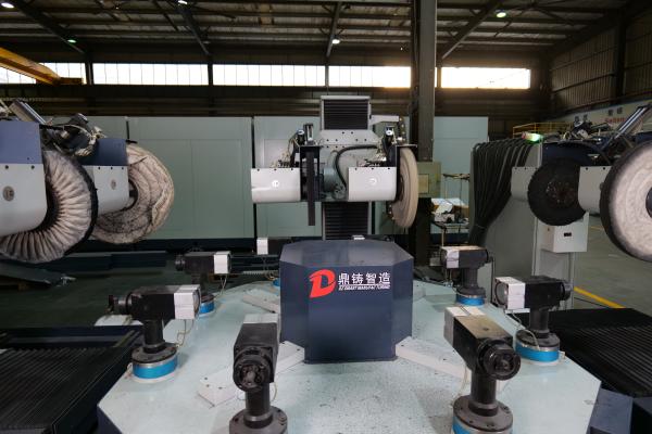 Polisseuse d'angle CNC 380V 50Hz pour l'usinage, l'ébavurage et le meulage