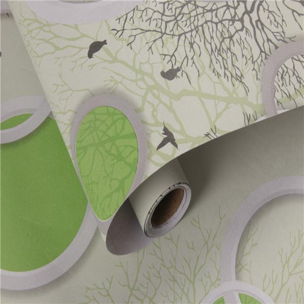 DIY Home Decoration Modern Design Style 3D Self Adhesive PVC Vinyl Wallpaper