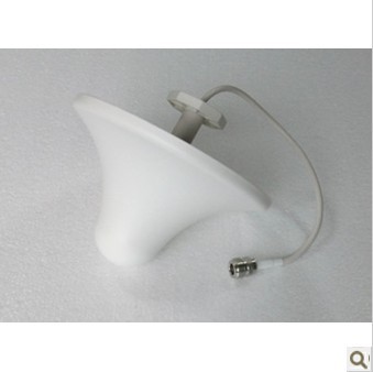 White Indoor Omni-directional Ceiling Mount 2.4GHZ WIFI Antenna 3 dBi 2400 - 2483 MHz