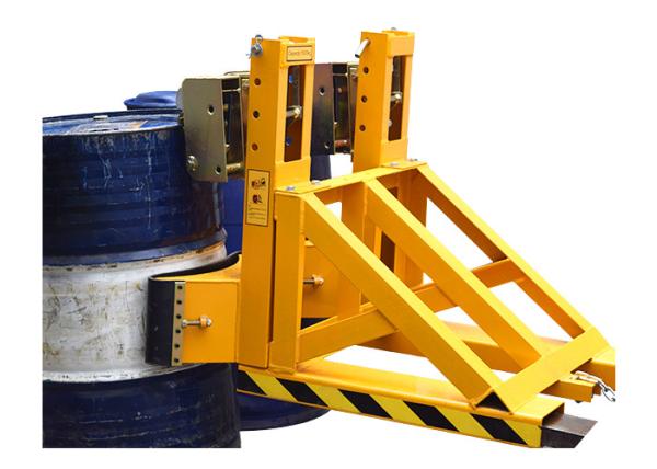 DG1200D Fork Mounted Grip Grab Attachments Double Drums Double Eager-Grip Loading Capacity 600KgX2