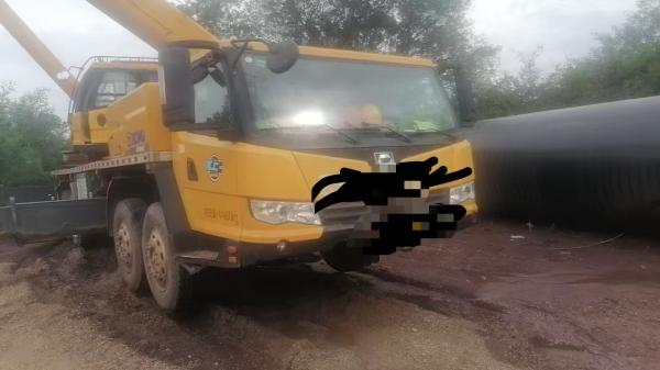 Utilisé XCMG 70 tonnes grue mobile QY70KC équipement hydraulique de levage de grue 2019