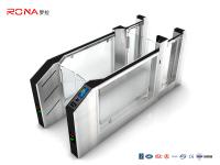 Tourniquet de créneau de vitesse d'aéroport RS232 solides solubles avec le système facial d'empreinte digitale de reconnaissance