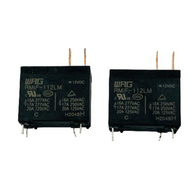 O dielétrico intermediário pequeno do relé RMIF-112LM 5KV do poder do relé 20A suporta o relé de WRG