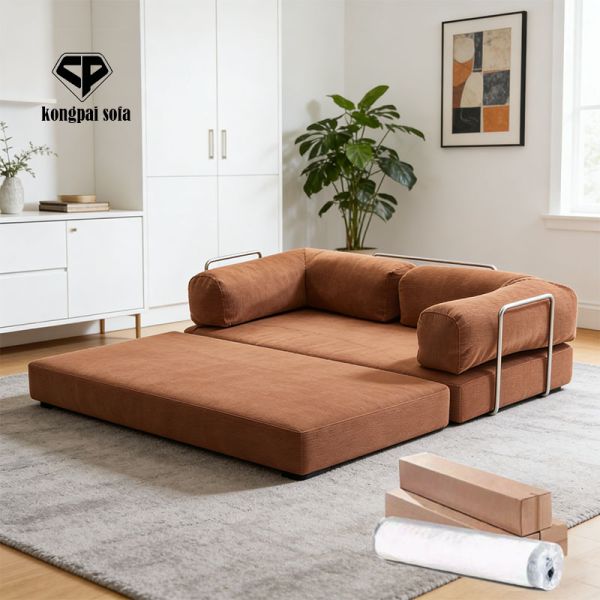 Reliable Quality Canape Modular Couch Chair Furniture Set Bed Vacuum Packed Compressed Sofa For Living Room