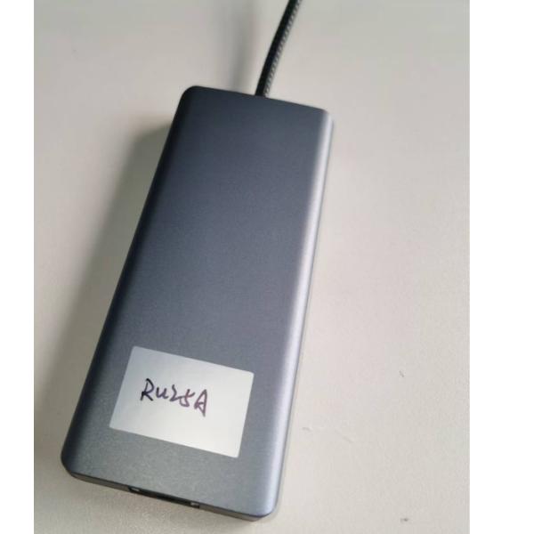 4K HDMI  9 In 1  USB- C Hub with USB 3.1  Multi Port Docking Station Adapter Mac Notebook