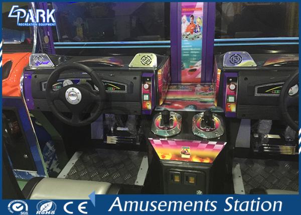 Indoor classic Car Racing Game Machine Coin Operated Outrun 32 Inch Screen For Children