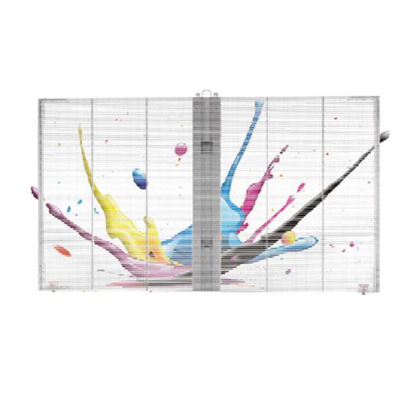 FULL Color SMD Transparent Video Wall P2.6-5.2mm Advertising Sign
