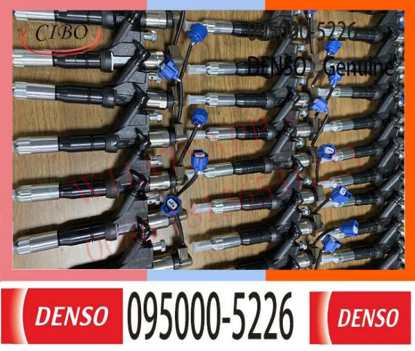 095000-5226 injetor de combustível original 095000-5225 do motor diesel 095000-5226 23670-E0341 para HINO E13C EH700,