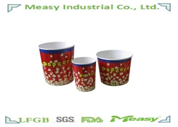 130oz  24oz Printed Popcorn Boxes With Custom Pattern Printed