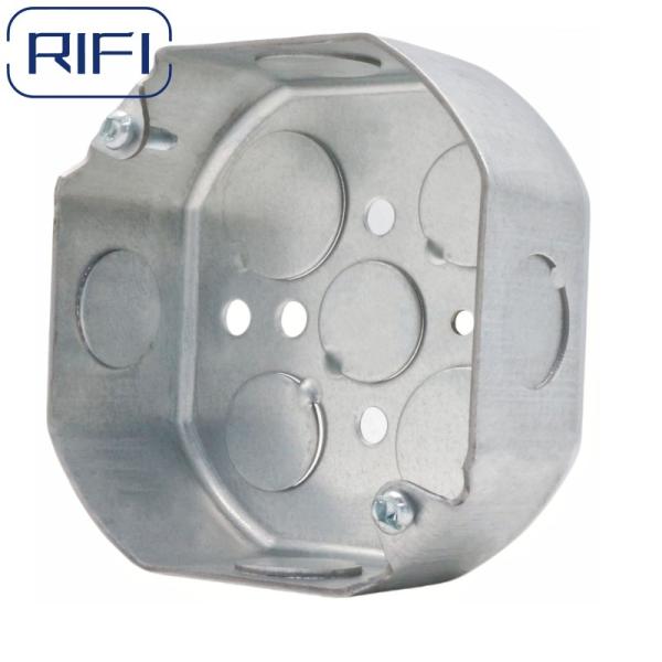 Square/Handy/Octagonal Steel Box With Screw 4x4,4x2Metal Boxes