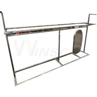 O agregado familiar de aço inoxidável da estrutura do metal da fabricação de metal da personalização arquiva a fabricação