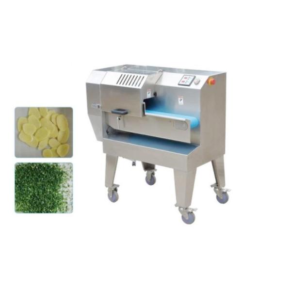 Slicing Cutting Vegetable Machine Stainless Steel 750 * 480 * 890mm