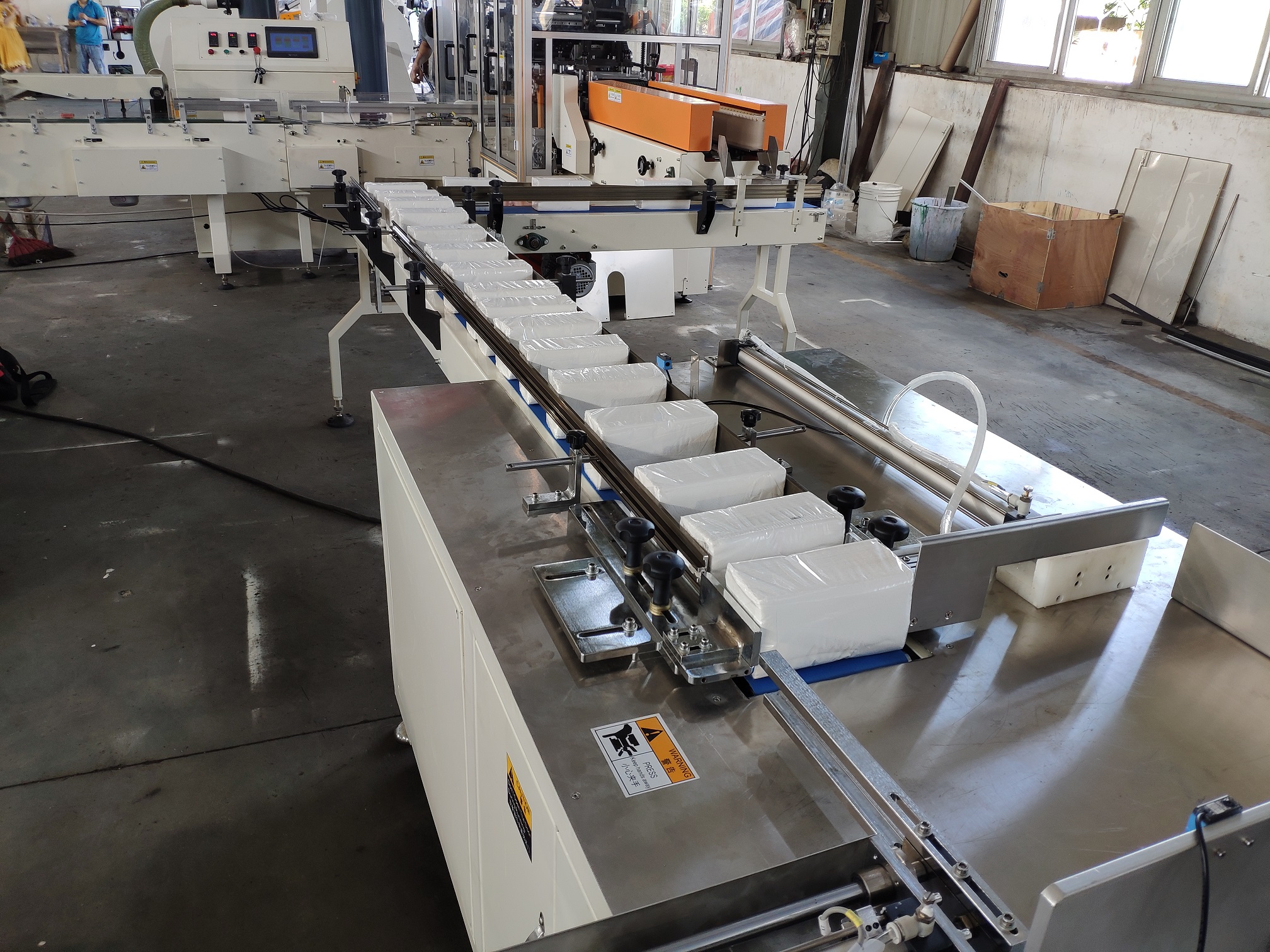 PE машины упаковки пачки высоты Xinyun 100mm