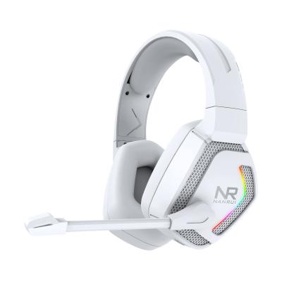 2.4G fones de ouvido de jogos sem fio cancelamento de ruído ativo IPX3 impermeável para PC