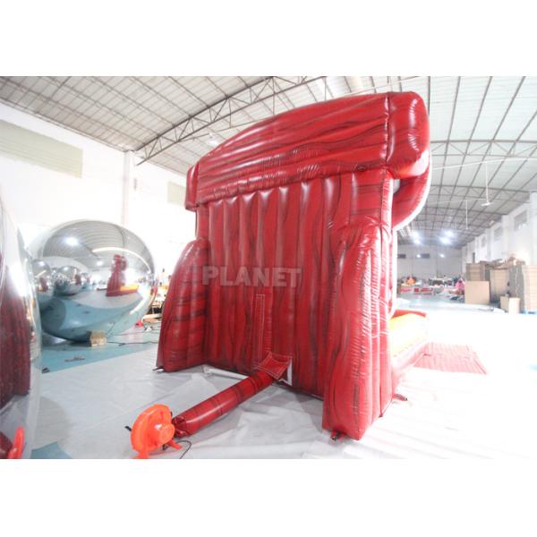 Гигантские надувные спортивные игры на открытом воздухе Connect 4 Four Basketball Shooting Game с воздушным вентилятором