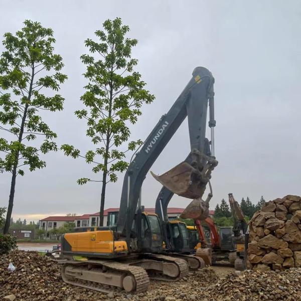 Excavateur d'occasion Hyundai R350LVS Excavateur d'occasion Excavateur de type Crawler Pour la construction