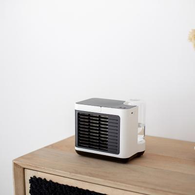 Mini Frio de Ar Evaporativo Ventilador de Frio de Ar Portátil Ventilador de Mesa Pessoal