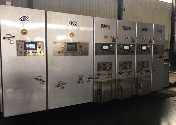 SS Corrugated Carton Machine Packing Lead Edge Feeder Flexo Printer Slotter Die Cutter