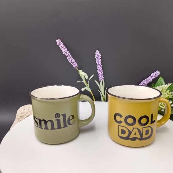 Handmade Ceramic Cup, 10 oz Coffee Mugs, Tea Cup with handles