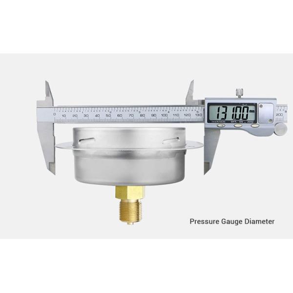 YE100ZTBF 16KPa All 304SS Stainless Steel Pressure Gauges for Micropressure Measurement