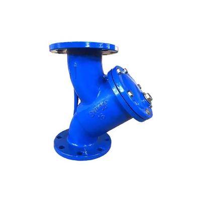 DIN3202 F1 Cast Iron Valves Y Strainer Ductile Iron  PN16 PN10
