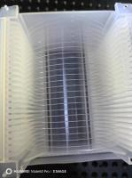 Wafer de quartz monocristallin poli à double face pour composants SAW