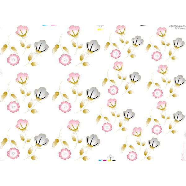 Printed Decal Paper With Customizable Pattern For Melamine Tableware With Size 59*44CM