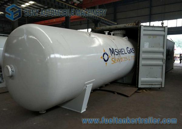 LPG Tank Trailer 65M3 27T LPG Gas Storage Bullet Tank underground tank