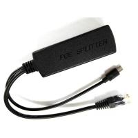 10/100/1000M 5V 2A PoE Splitter avec port Micro USB
