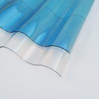 Chapa ondulada de policarbonato 4-20 mm 50 mícrons proteção UV ultra forte para telhado transparente