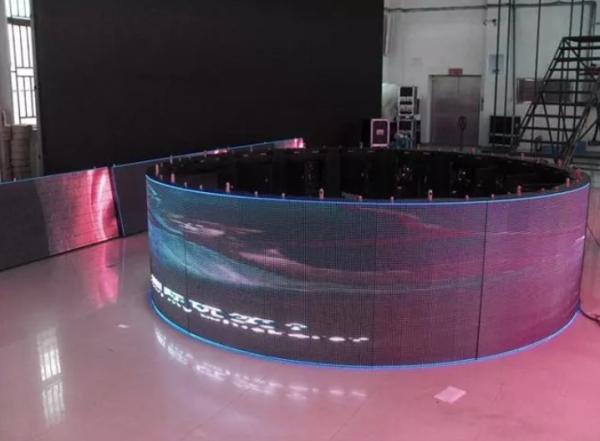 Waterproof Curved LED Display / External Curved Led Panels Full Color