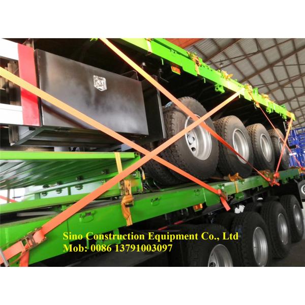 Цапфа 4 70 тонн плоская - трейлеры кровати сверхмощные Семи для товаров контейнера и большей части