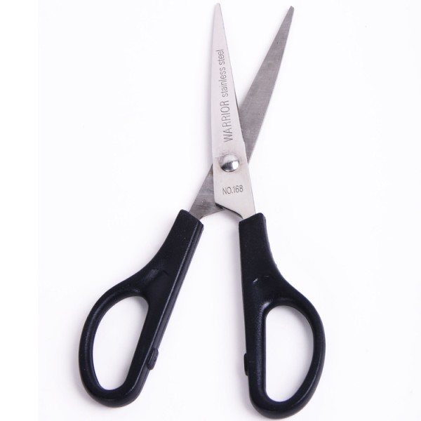Wholesale multipurpose reliable quality 6.5 inch students black scissors