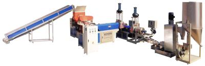 3 Extruder Plastic Recycling Machine 3 In 1 Recycling Line For Wet Flake