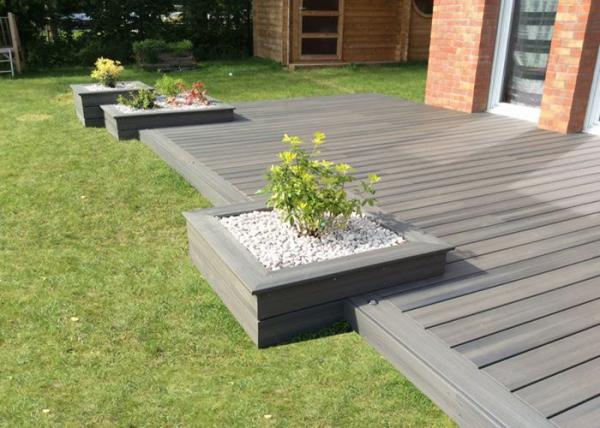 Anti-UV & Water-Proof Wood Plastic Composite Outdoor Decking  Board