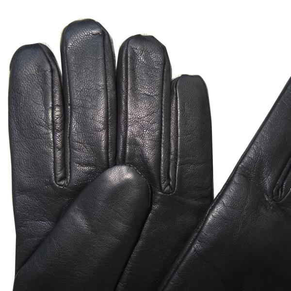 Customized Mens Soft Leather Gloves Plain Style Various Sze Colors Eco - Friendly