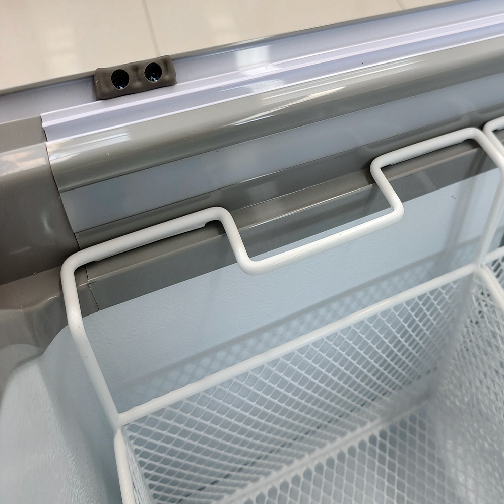 Ice Cream Island Fridge Freezer 920Ltr Retail Store Sliding Glass Door Freezer