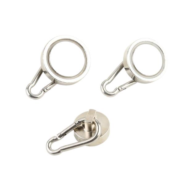 Powerful Neodymium Hook Magnet Outdoor Magnetic Hooks Axial Magnetization